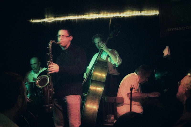 With the Hein van der Gaag Trio